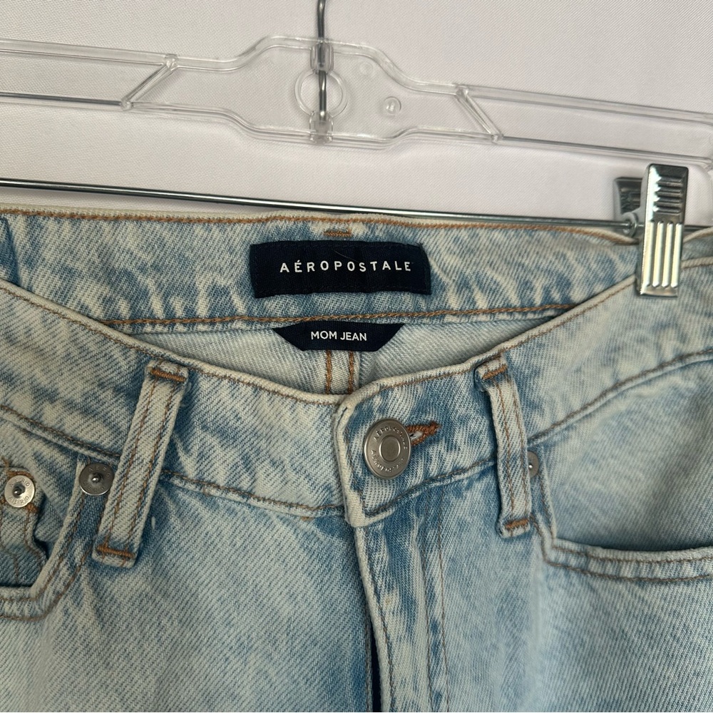 Aeropostale Light Blue Distressed Jeans - Picture 3 of 4